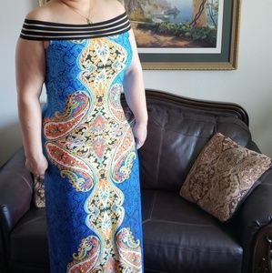 Off the shoulder dress